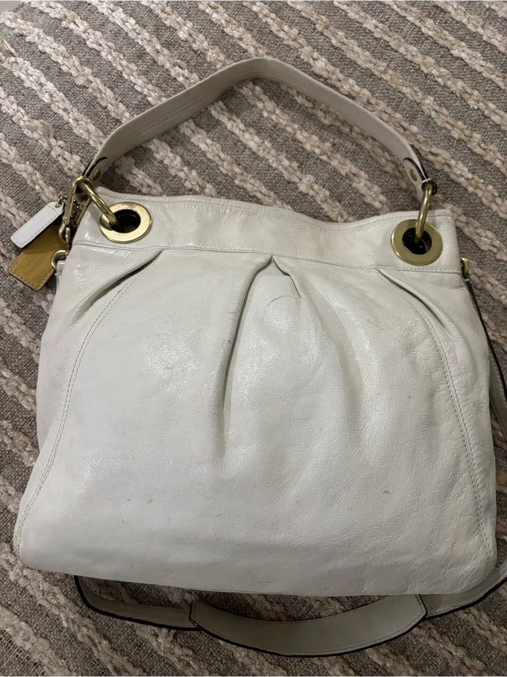 Coach F17605‎ Ashley Leather Crossbody Shoulder Y2K Bag